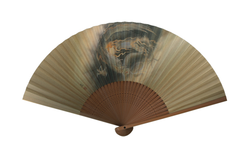 両面紙扇子(6.5寸35間)