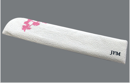 ちりめん(白)＋2色印刷