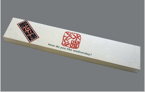 2色印刷＋シール