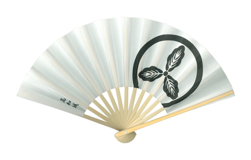 両面紙扇子 (6.5寸13間)