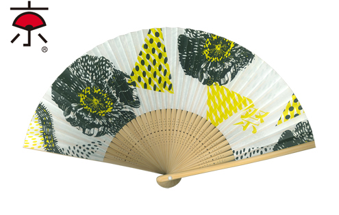 両面紙扇子(6.5寸35間)