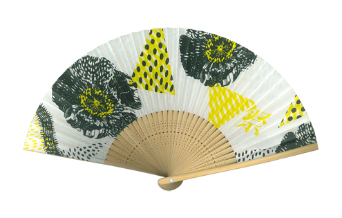 両面紙扇子(6.5寸35間)