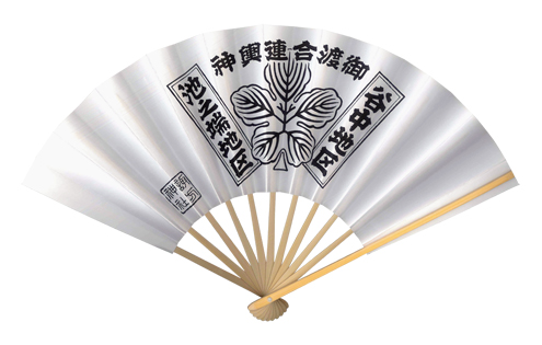 両面紙扇子 (9寸11間)