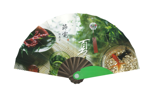 エコ紙扇子 大